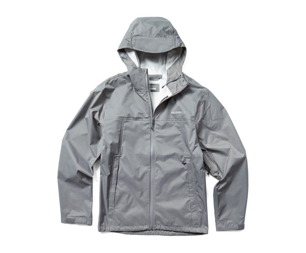 Chaquetas Hombre - Merrell Fallon Rain - Gris - BKQN-37819